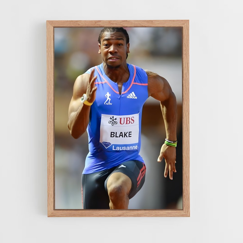 Poster La Course Éclair – affiche Athlétisme (vue 4)